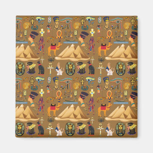 Patroonantensymbool in Egyptisch Hieroglyphic Magneet