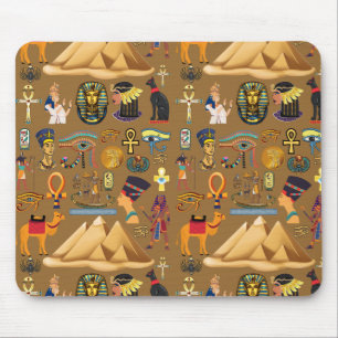 Patroonantensymbool in Egyptisch Hieroglyphic Muismat