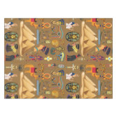 Patroonantensymbool in Egyptisch Hieroglyphic Tafelkleed (Voorkant (Horizontaal))