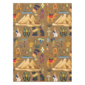 Patroonantensymbool in Egyptisch Hieroglyphic Tafelkleed (Voorkant)
