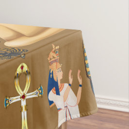 Patroonantensymbool in Egyptisch Hieroglyphic Tafelkleed