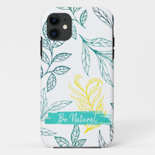 Patroonbladeren foliage iPhone draagtas Case-Mate iPhone Case