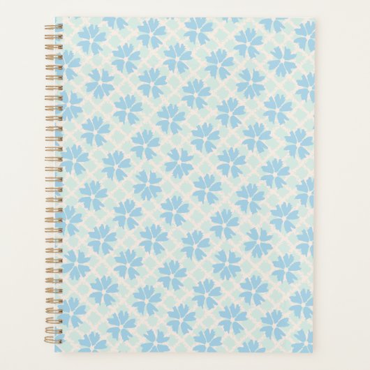  patroonblauw planner (Voorkant)