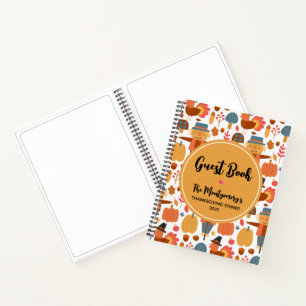 Patroonboek Thanksgiving Turkije/Scarecrow Notitieboek