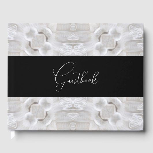patroonbruiloft gastenboek (Voorkant)