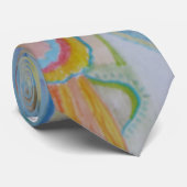 Patroonbusiness Moderne Abstracte geometrische Str Stropdas (Opgerold)