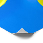 Patrooncurve ontwerp naadloos poster (Hoek)