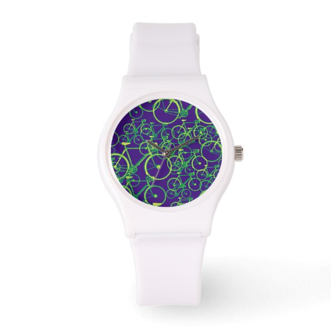 patroonfietsen uur horloge (Voorkant)