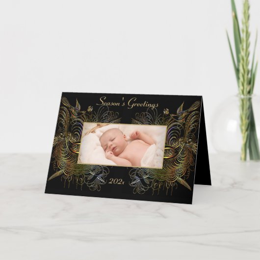 Patroonfoto Feestdagen Kaart (Voorkant)