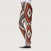 Patroongeometrische Mode Stijlvol geluid Leggings (Links)