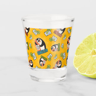 Patroongin, ginguïn pinguïn cadeau voor gin-ventil shot glas