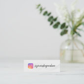 Patroongolven instagram visitekaartje (Staand voorkant)
