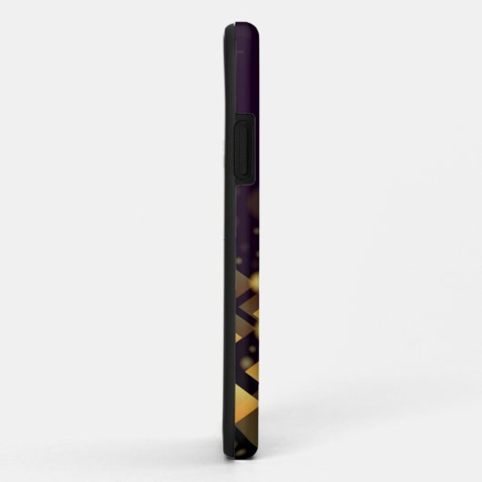 Patroongoud driehoek iPhone Case (Achterkant/rechts)