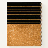 Patroongoud - Notitieboek zwarte strepen (Achterkant)