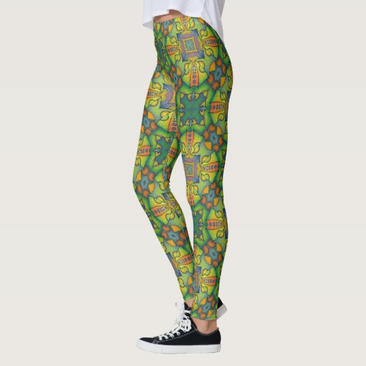 Patroongroen Leggings (Links)
