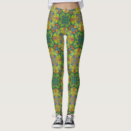 Patroongroen Leggings