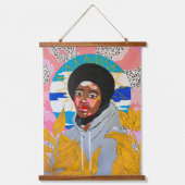 Patroonheilige van de Gestolen Hoodie Hangend Wandkleed (Voorkant)