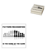 Patroonherkenning is de naam van de spelschacht rubberstempel (Gestempeld)