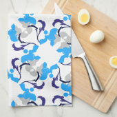 Patroonhonden Theedoek (Quarter Fold)