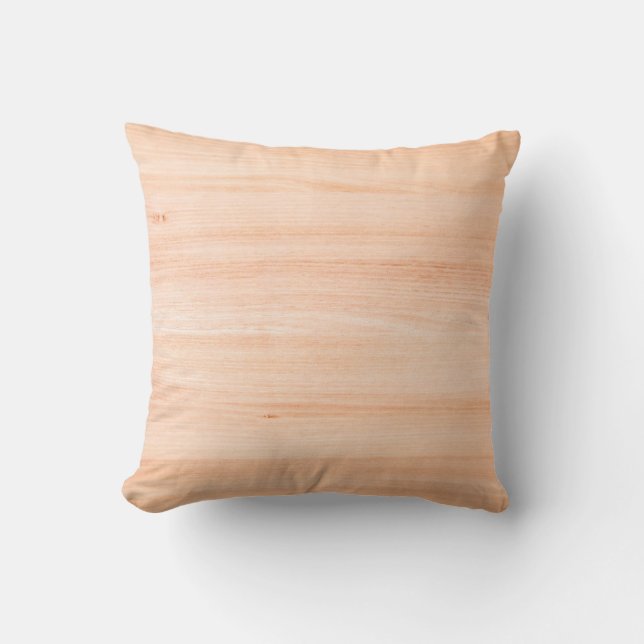 Patroonhouten retro-houten oppervlak kussen (Voorkant)