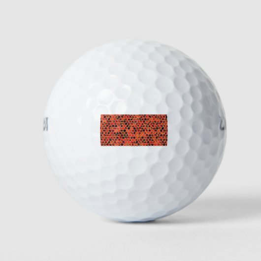 Patroonillustraties voor appels golfballen (Voorkant)