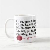 Patrooninstructies Yarn Ball Red Koffiemok (Links)