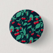 Patroonkerstomaten op de struik ronde button 3,2 cm (Voorkant)