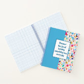 Patroonkleur Doodles Notitieboek (Binnen)