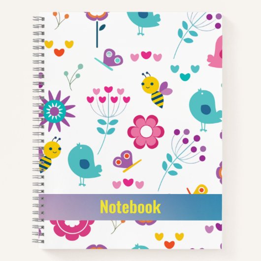 Patroonkleurig Notitieboek (Voorkant)