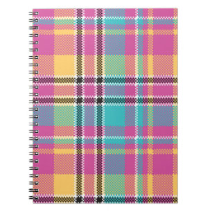 Patroonkleurig, stijlvol design  voor geometrische notitieboek