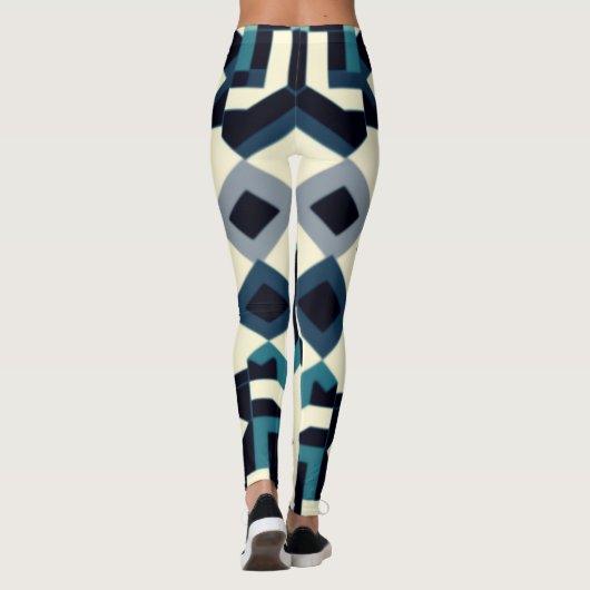 Patroonkunst Leggings (Achterkant)