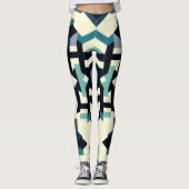 Patroonkunst Leggings (Voorkant)