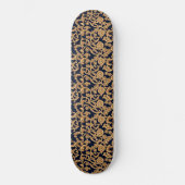 Patroonleder en bloemkool persoonlijk skateboard (Voorkant)