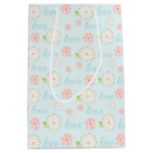  patroonliefhebber en bloemen medium cadeauzakje (Voorkant)