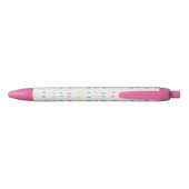 Patroonlijnen Blauwe Inkt Pen (Achterkant)