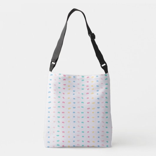 Patroonlijnen Crossbody Tas (Achterkant)