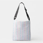 Patroonlijnen Crossbody Tas (Voorkant)
