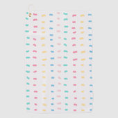 Patroonlijnen Golfhanddoek (Voorkant)