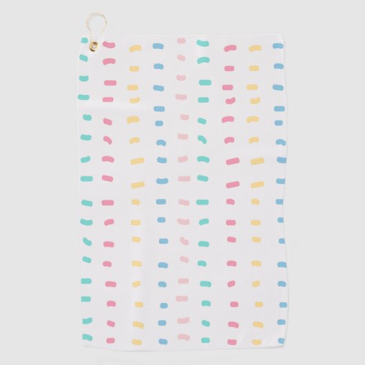 Patroonlijnen Golfhanddoek (Voorkant)