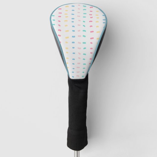 Patroonlijnen Golfheadcover (Voorkant)