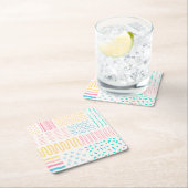 Patroonlijnen Kartonnen Onderzetters (Insitu)