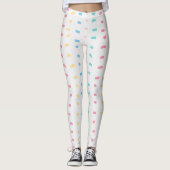 Patroonlijnen Leggings (Voorkant)