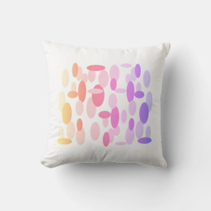 Patroonmodepiloot voor heldere ovale vorm kussen