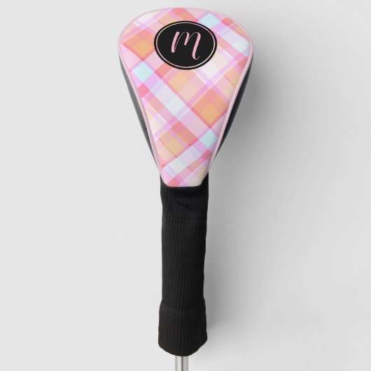  patroonmonogram golfheadcover (Voorkant)