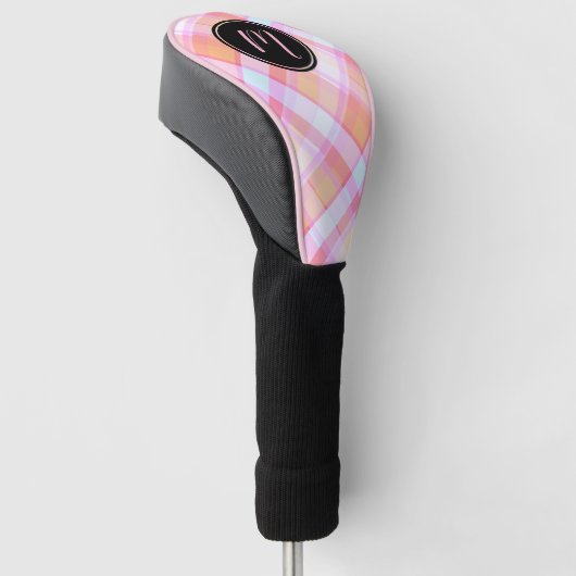  patroonmonogram golfheadcover (Schuin)