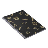 Patroonnaadloos Amerikaans Notitieboek (Rechterzijde)