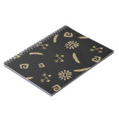 Patroonnaadloos Amerikaans Notitieboek (Linkerzijde)