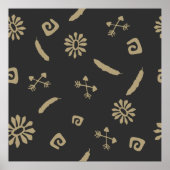 Patroonnaadloos Amerikaans Poster (Voorkant)