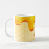 Patroonnaam honingraat koffiemok (Links)