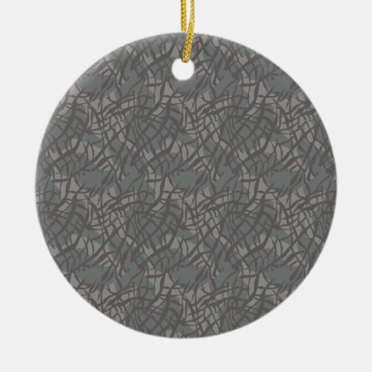 Patroonolifant Keramisch Ornament (Voorkant)
